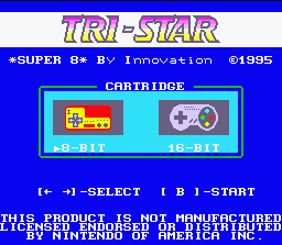 Tri-Star Super 8 BIOS (NES-SNES Adapter)